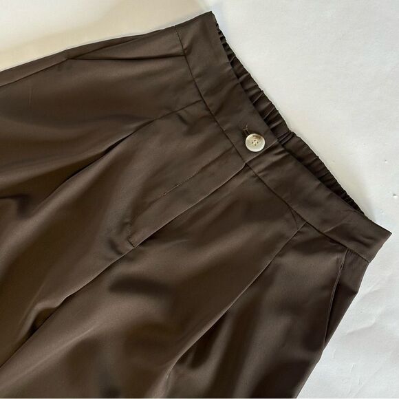 NWT MIROL Women's Wide Leg Palazzo Pants Elastic High Waist, Comfy, Pockets, SM - Picture 2 of 9